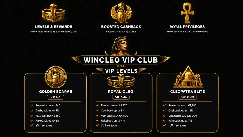 wincleo casino vip club